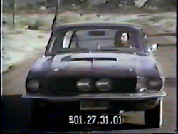 Jim Morrison in his Shelby (From Shelbymustang.com) Jim Morrisons 1967 Shelby