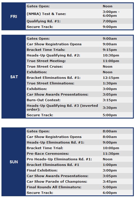 NMRA Atco schedule