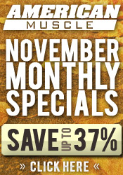 November Mustang Parts Sale