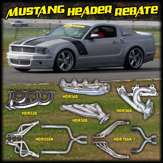 Pypes Exhaust Mustang Header Rebate Pypes Performance Exhaust Mustang Header Rebate