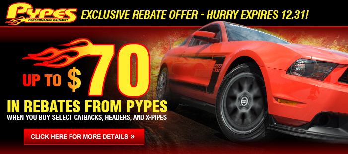 Pypes Mustang Exhaust Rebate Pypes Mustang Exhaust Rebate