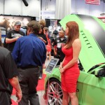 SEMA 2012 Votech Mustang GT Award Winner Nikki Frost SEMA 2012 Award Winner
