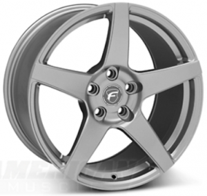 gunmetal-Forgestar-CF5-Monoblock-wheel Forgestar Mustang Wheels Gunmetal CF5