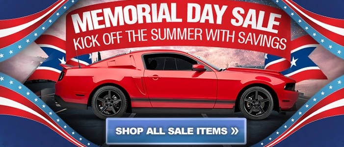 AmericanMuscle's Mustang Memorial Day Parts Sale