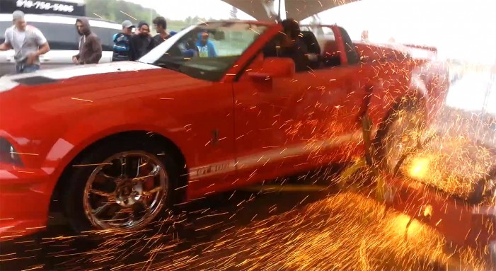 A Shebly GT500 Blowing up a Dyno