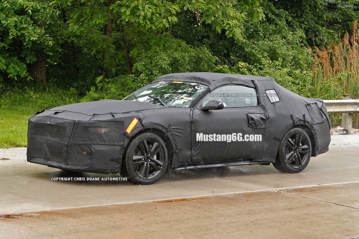 Driver's Side of Next Generation Ford Mustang