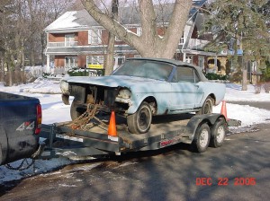 1964.5 Ford Mustang Restoration Start of 1964.5 Mustang Restoration