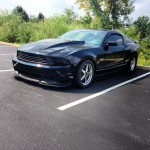 dan-mustang-ford-americanmuscle-parts-track2 Blacked Out 11 Second Mustang GT