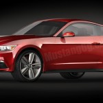 2015 Mustang Front Angle CAD Rendering 2015 Mustang Front Angle CAD Rendering