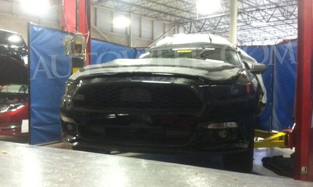 2015 Mustang Front End Revealed 2015 Mustang Front End Revealed