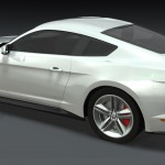 2015 Mustang Rear Rendering 2015 Mustang Final Rear Rendering