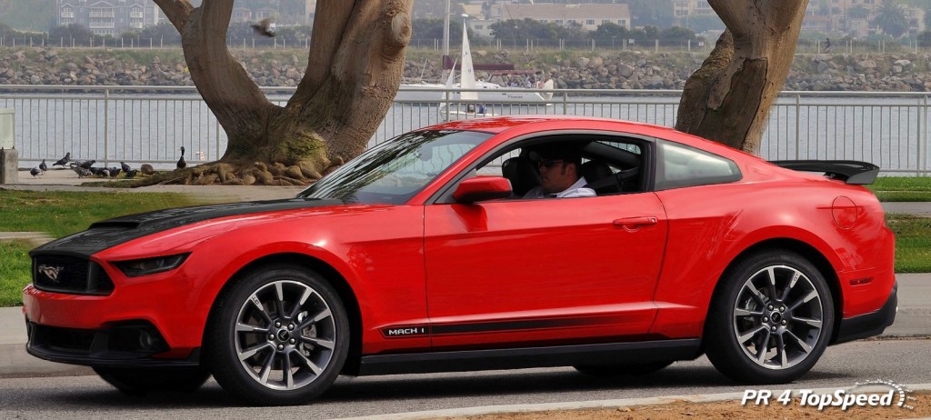 Red 2015 Mustang Mach 1 Rendering Red 2015 Mustang Mach 1 Rendering