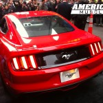 Rear of 2015 Mustang Rear of 2015 Mustang at Good Morning America