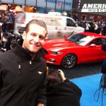 Justin & 2015 Mustang at Good Morning America Justin & 2015 Mustang at Good Morning America