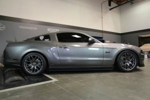 Mustang With AMR Wheels Mustang With AMR Wheels