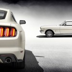 2014.5 and 1964.5 Wimbledon White Mustangs 2014.5 and 1964.5 Wimbledon White Mustangs