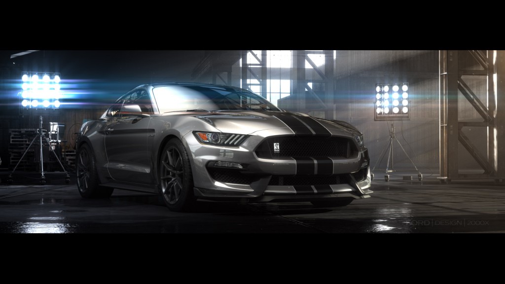 The All-new Shelby GT350 Mustang CGI image 2015 Shelby GT350