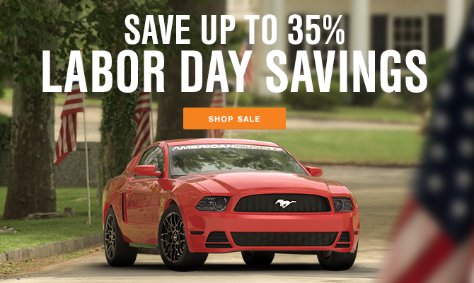 AmericanMuscle Labor Day Sale